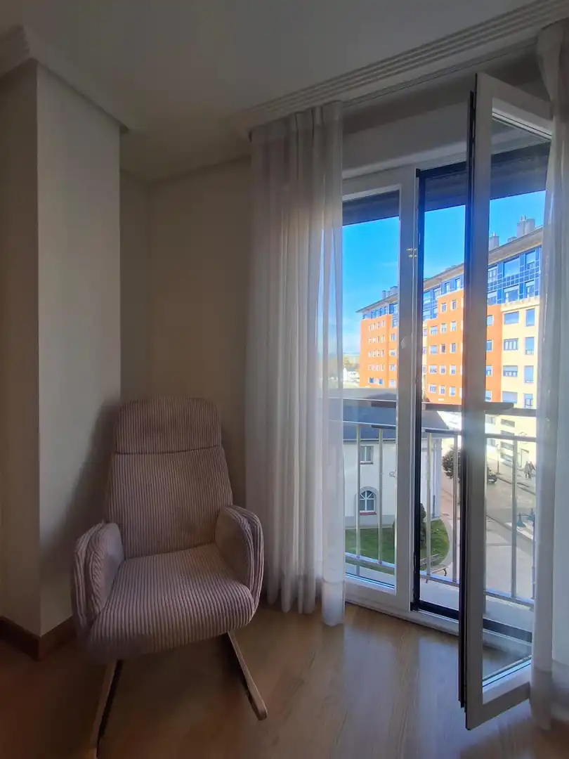 Bedroom of Flat for sale in Ponferrada  with Heating, Storage room and Furnished