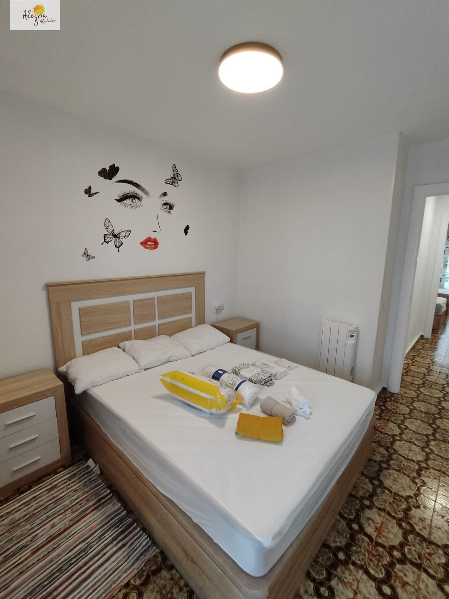 Dormitori de Apartament en venda en Alicante / Alacant amb Aire condicionat, Calefacció i Terrassa