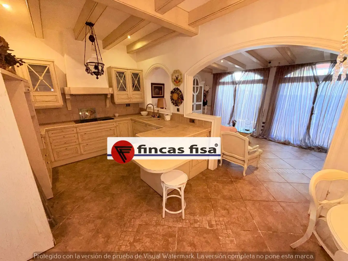 Cuina de Casa adosada en venda en Premià de Mar amb Aire condicionat, Calefacció i Jardí privat