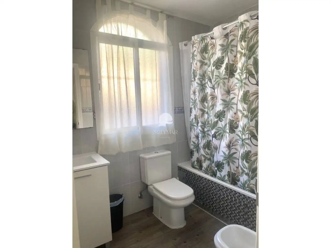 Badezimmer von Einfamilien-Reihenhaus zur Miete in Vélez-Málaga mit Klimaanlage, Terrasse und Möbliert