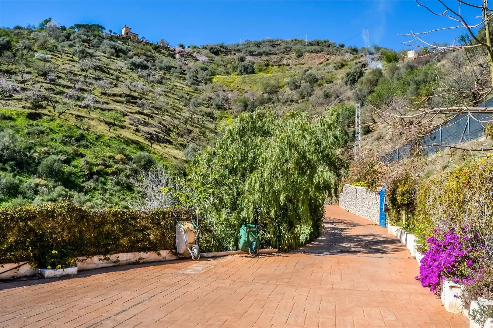 Vista exterior de Finca rústica en venda en Arenas amb Aire condicionat, Jardí privat i Terrassa