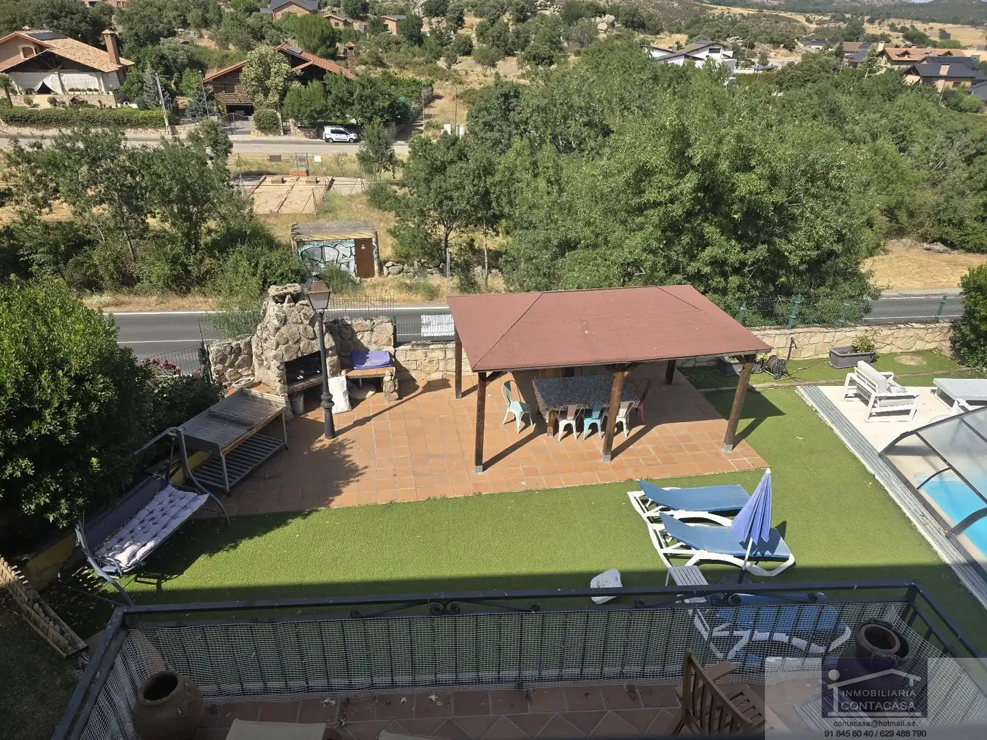 Terraza de Casa o chalet en venta en El Boalo - Cerceda – Mataelpino con Aire acondicionado, Calefacción y Terraza