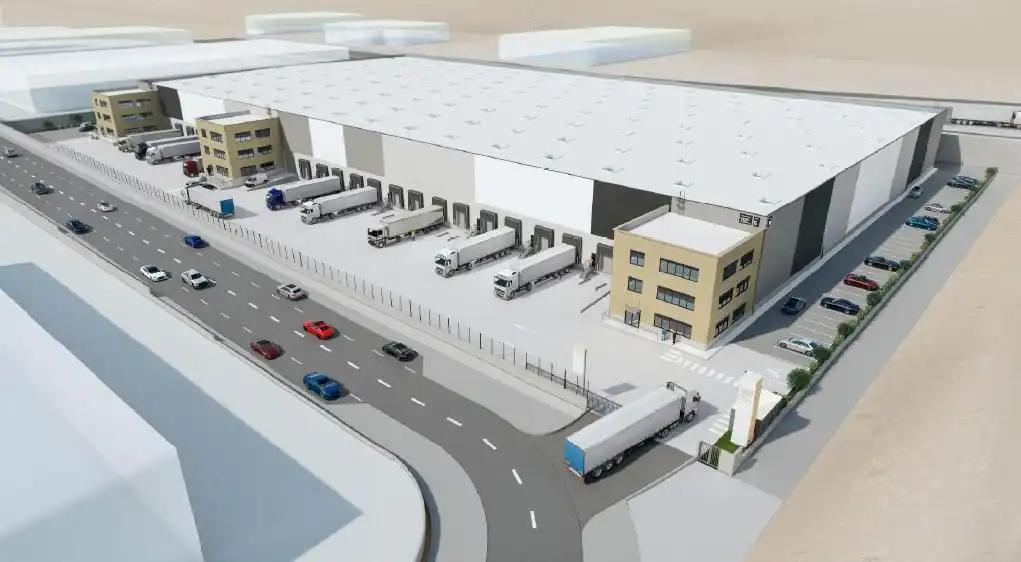 Exterior view of Industrial buildings for rent in Zaragoza