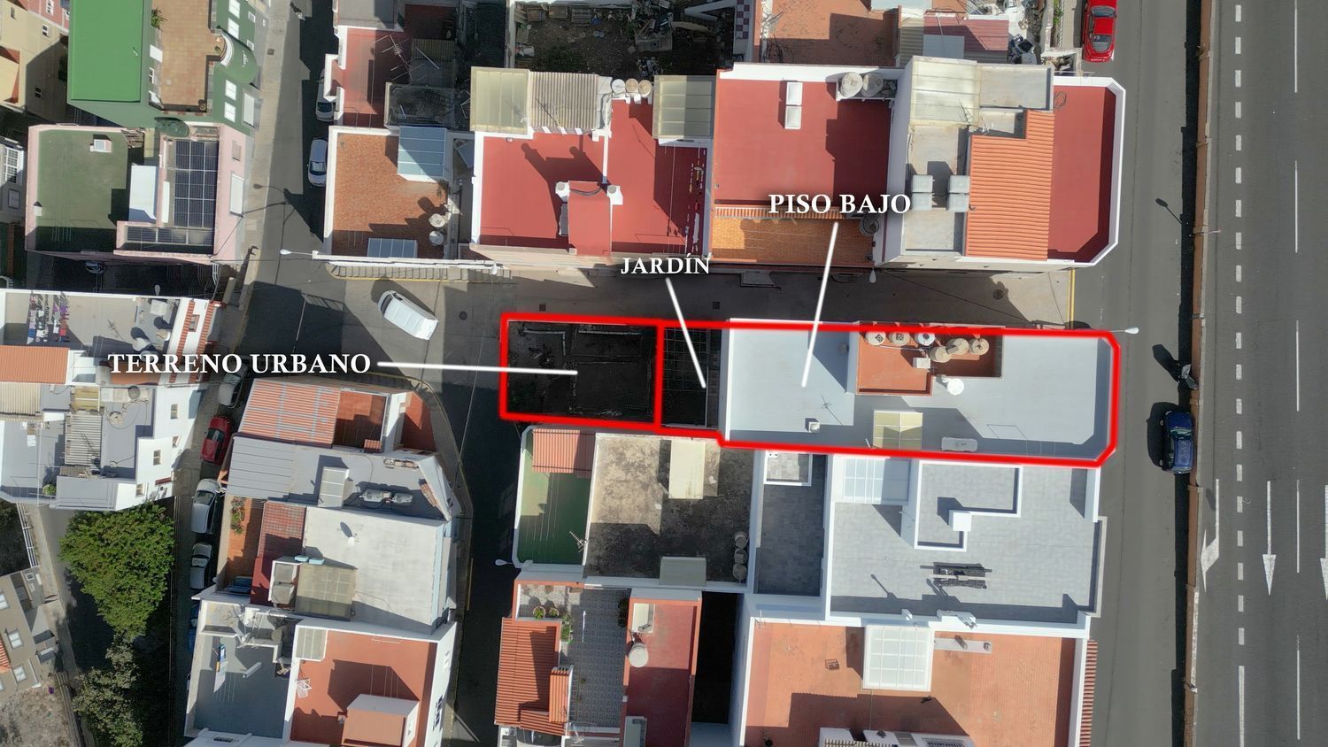 Exterior view of Flat for sale in Las Palmas de Gran Canaria  with Private garden and Terrace