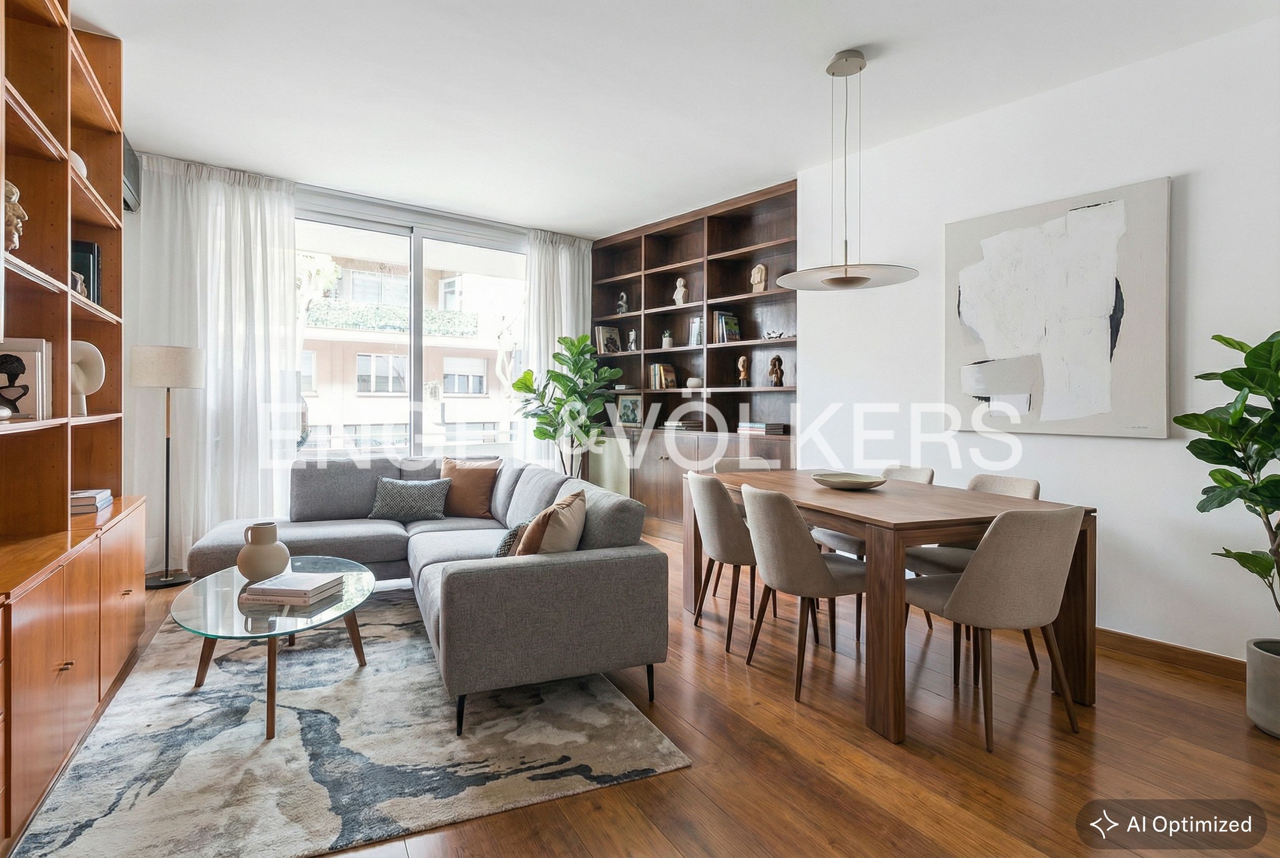 Living room of Apartment for sale in  Barcelona Capital  with Heating and Balcony