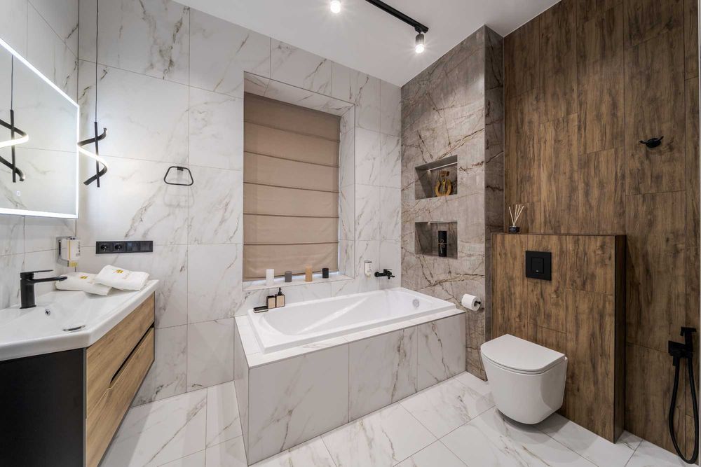 Bathroom of Flat to rent in Bilbao   with Air Conditioner, Furnished and TV