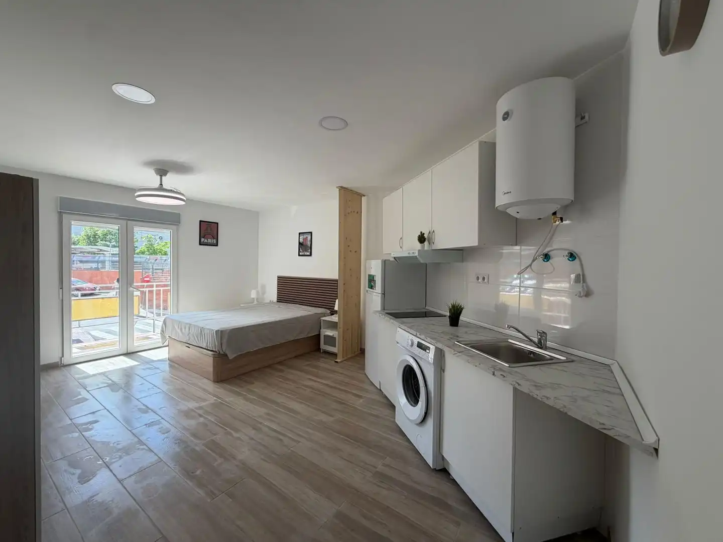 Bedroom of Study for rent in Fuenlabrada  with Air Conditioner, Heating and Terrace