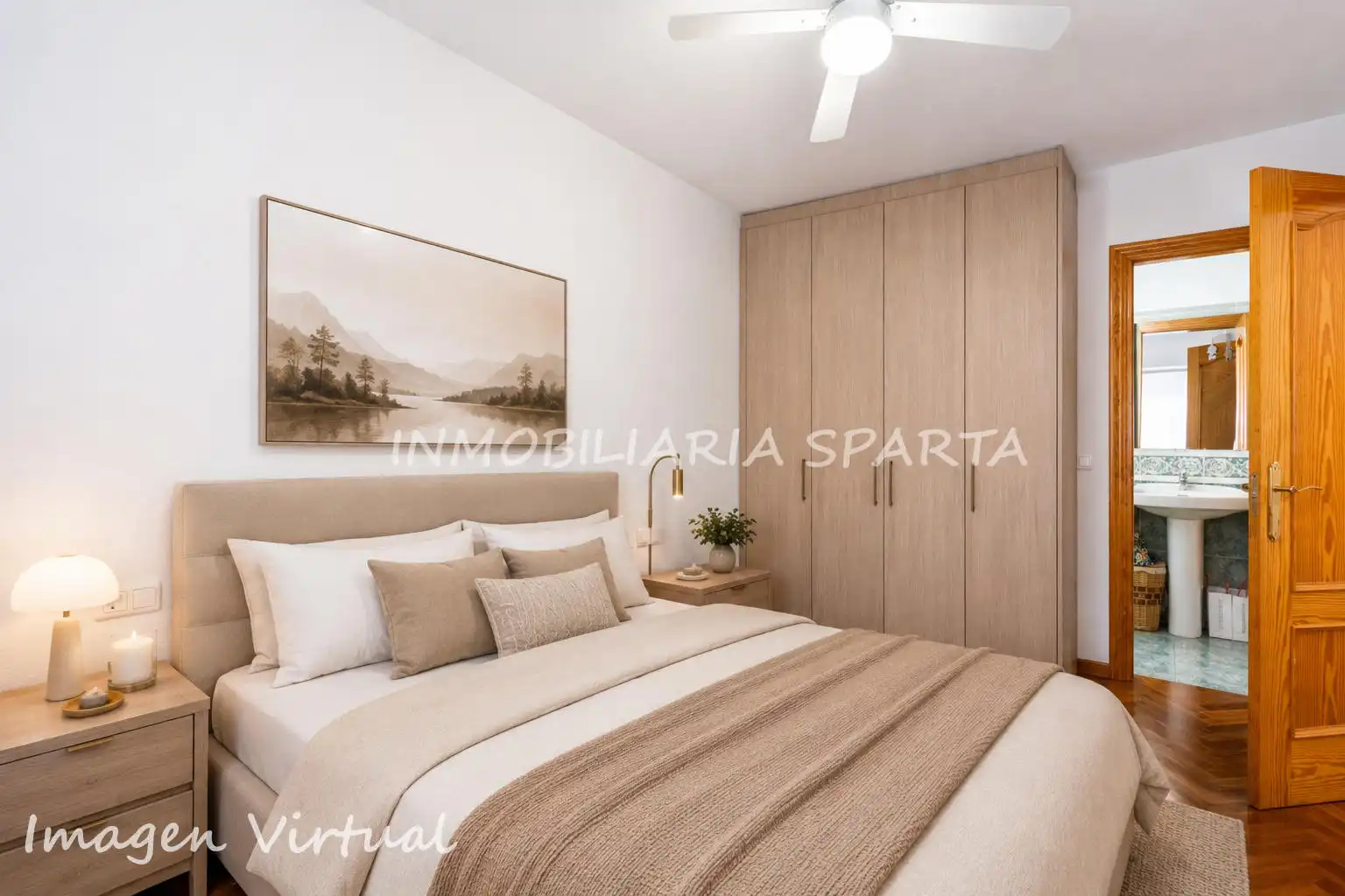 Bedroom of Duplexes for sale in Ciudad Real  with Air Conditioner, Heating and Parquet flooring
