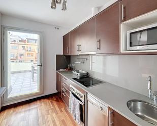 Kitchen of Attic to rent in  Barcelona Capital  with Air Conditioner, Heating and Terrace