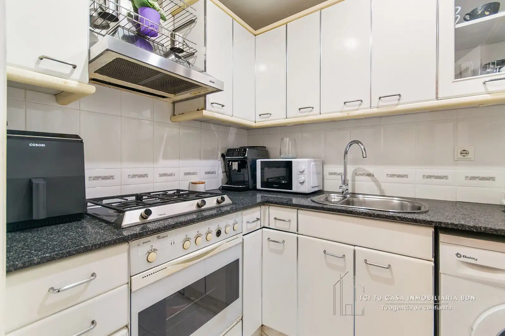 Cocina de Piso en venta en Badalona con Amueblado