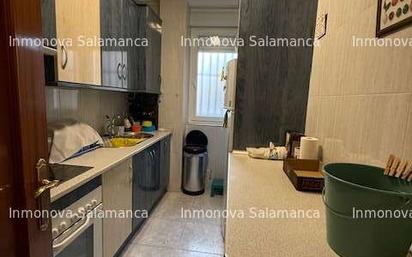 Kitchen of Flat for sale in Salamanca Capital  with Heating and Furnished