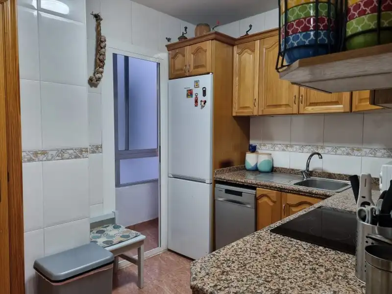 Cocina de Apartamento en venta en Cullera con Aire acondicionado, Calefacción y Terraza