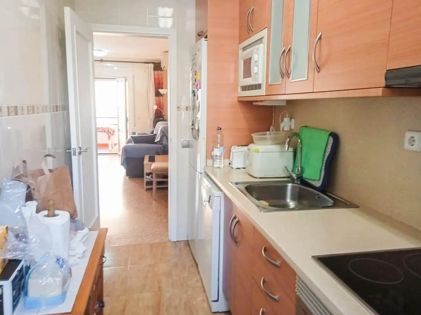 Kitchen of Flat for sale in Cunit  with Heating, Terrace and Storage room