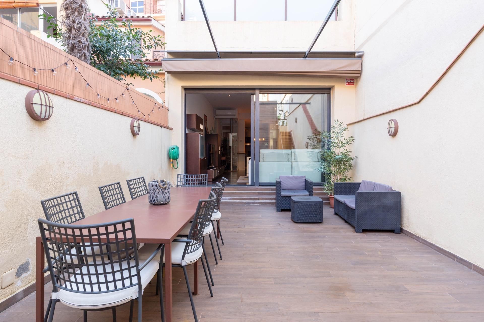 Terrassa de Casa o xalet en venda en  Barcelona Capital amb Aire condicionat, Calefacció i Terrassa