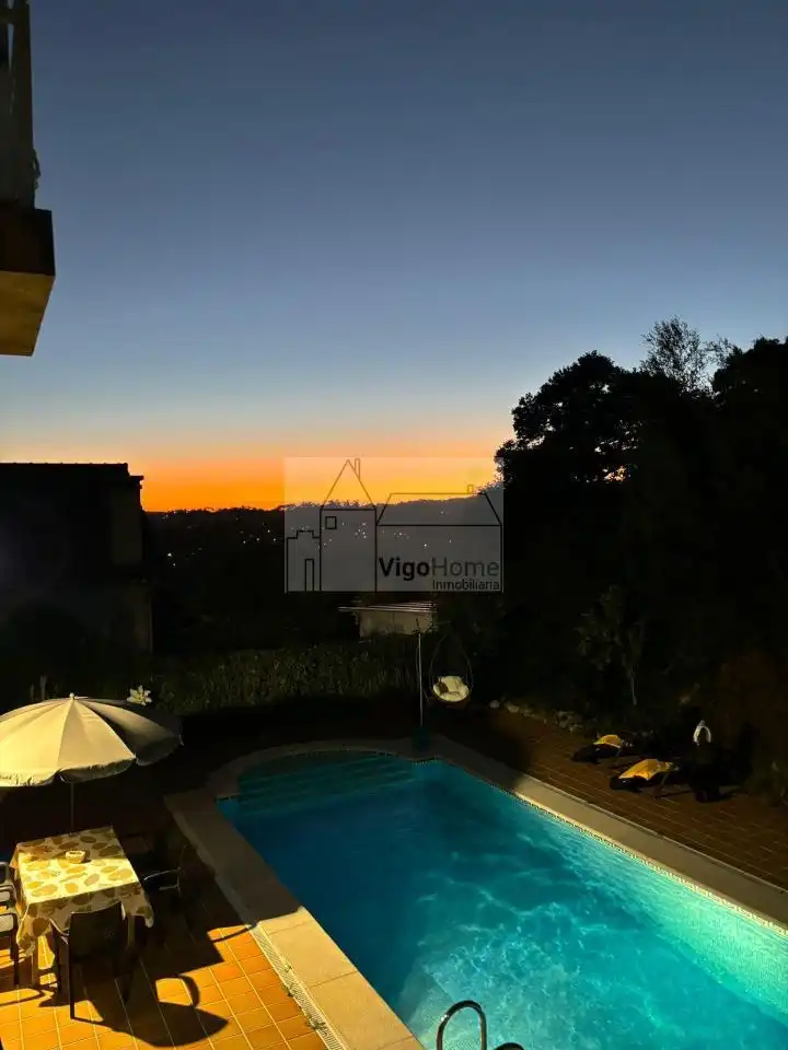 Vista exterior de Casa o chalet en venta en Mos con Calefacción, Jardín privado y Trastero
