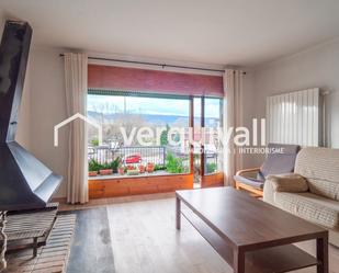 Living room of Apartment to rent in Llívia  with Heating, Parquet flooring and Terrace