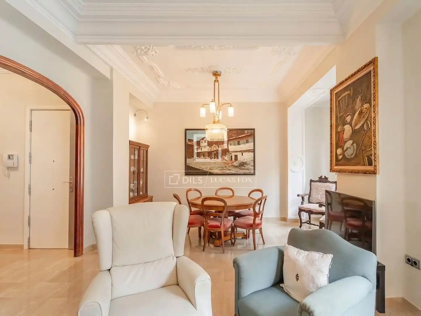 Living room of Flat for sale in L'Eixample