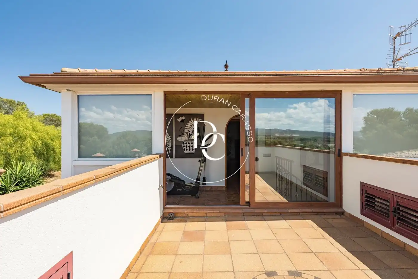 Terrace of Houses for sale in Sant Pere de Ribes  with Air Conditioner, Heating and Private garden