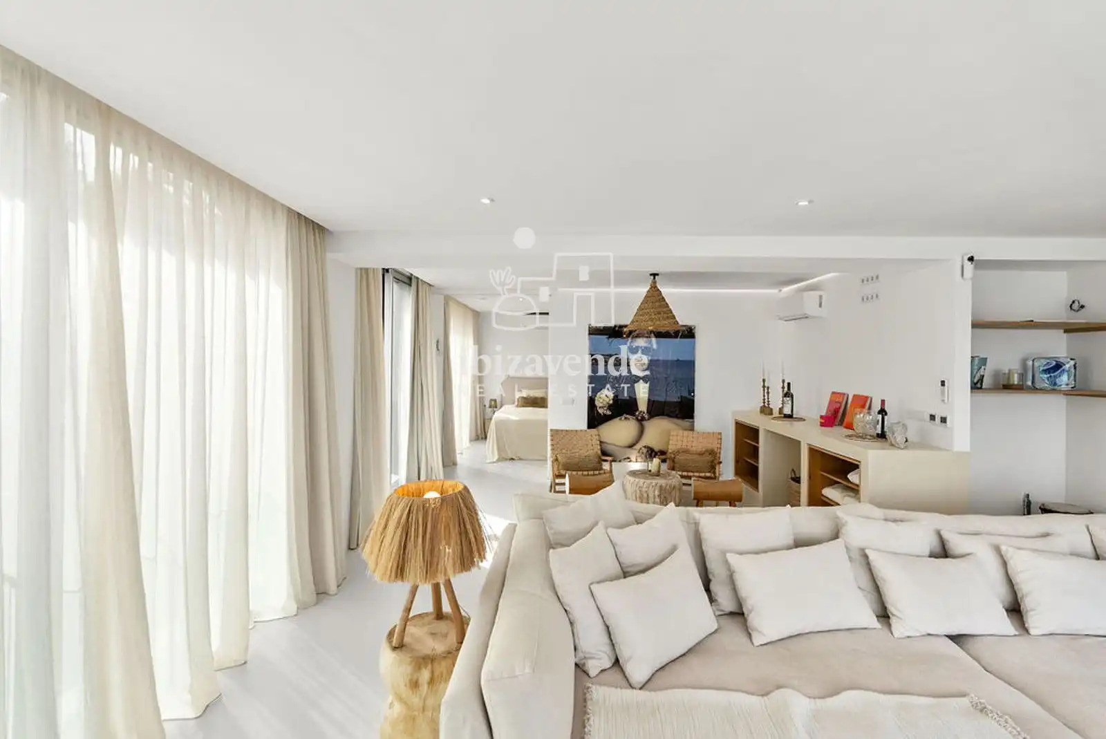 Sala d'estar de Casa o xalet en venda en Eivissa amb Aire condicionat, Calefacció i Terrassa