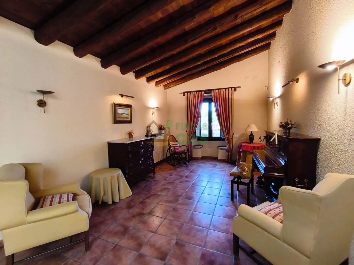 Sala de estar de Casa o chalet en venta en Lliçà d'Amunt con Calefacción, Jardín privado y Terraza