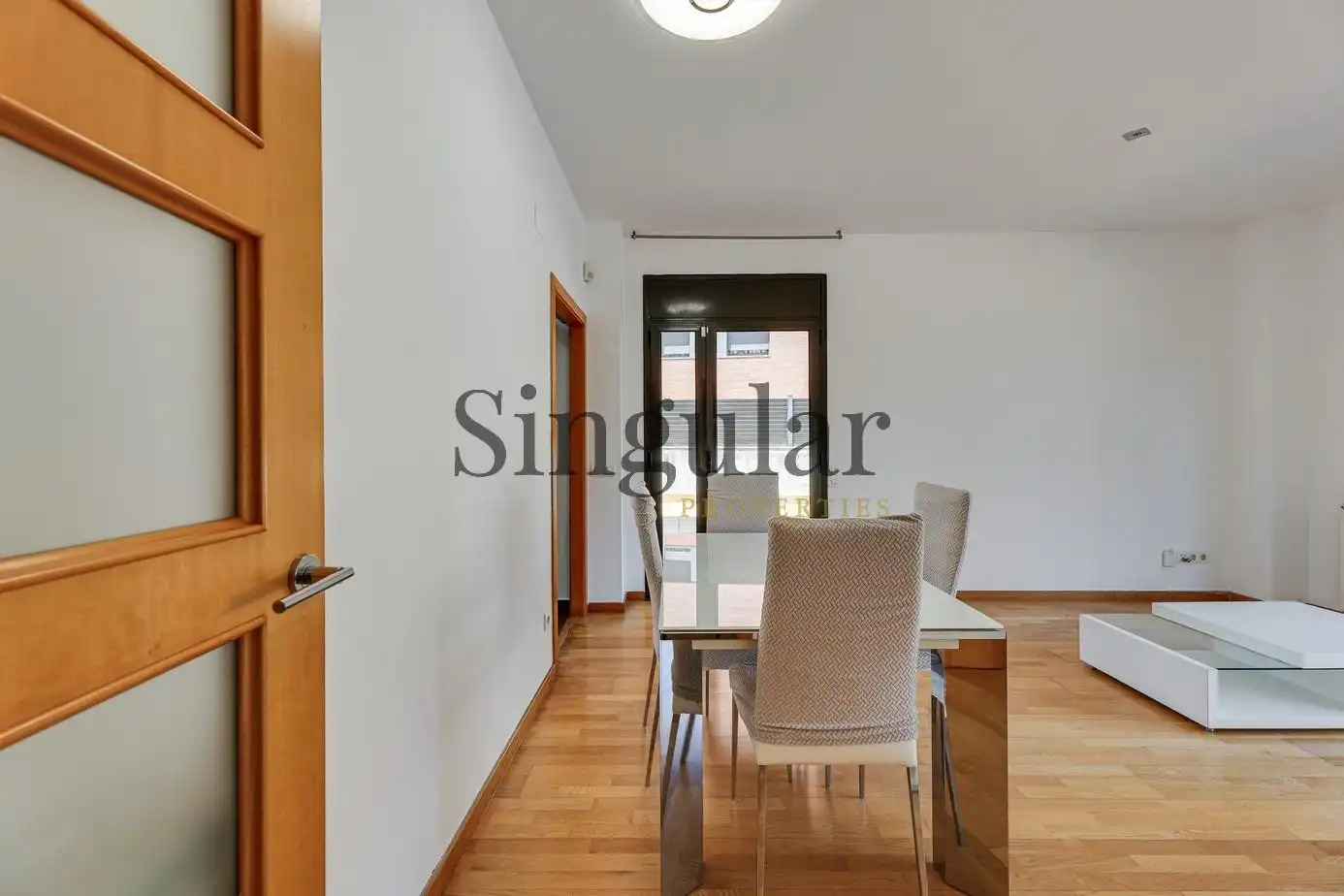 Esszimmer von Wohnung zum Verkauf in Sant Cugat del Vallès mit Privatgarten, Terrasse und Abstellraum