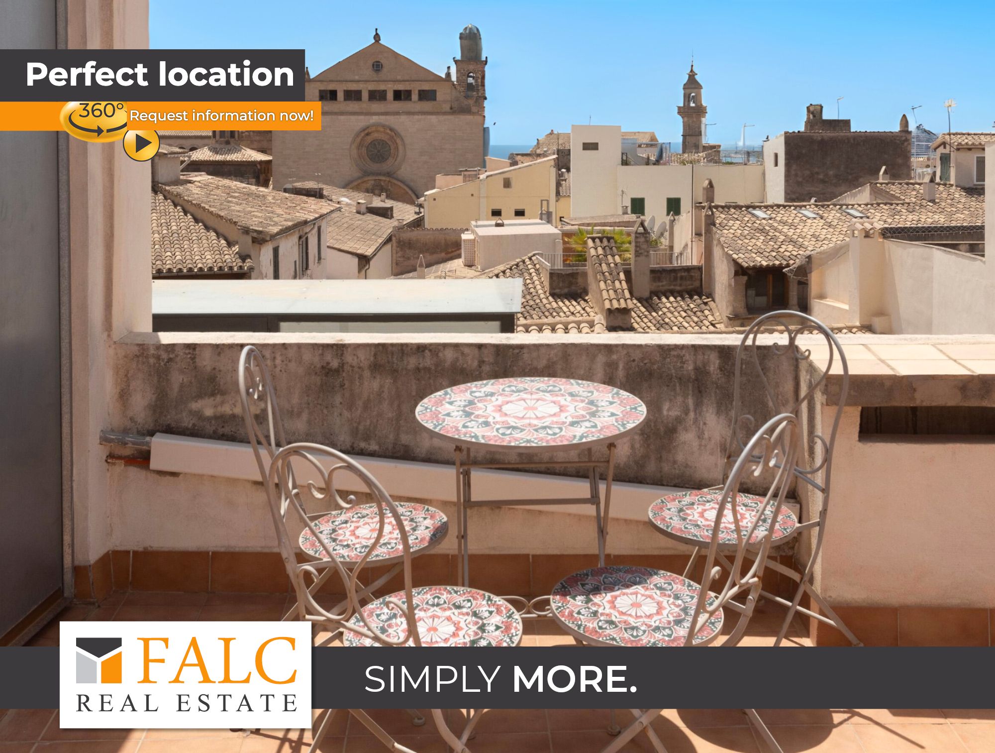 Terrassa de Apartament de lloguer en  Palma de Mallorca