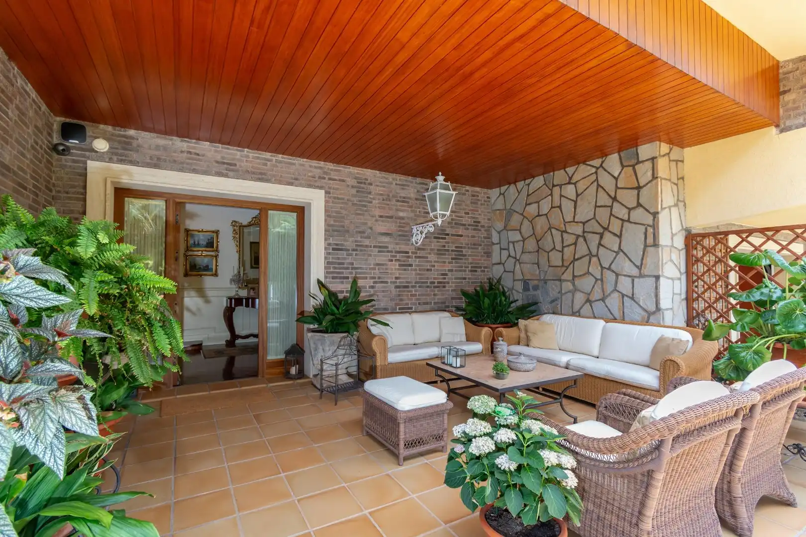 Terrassa de Casa o xalet en venda en Cartagena amb Aire condicionat, Calefacció i Jardí privat