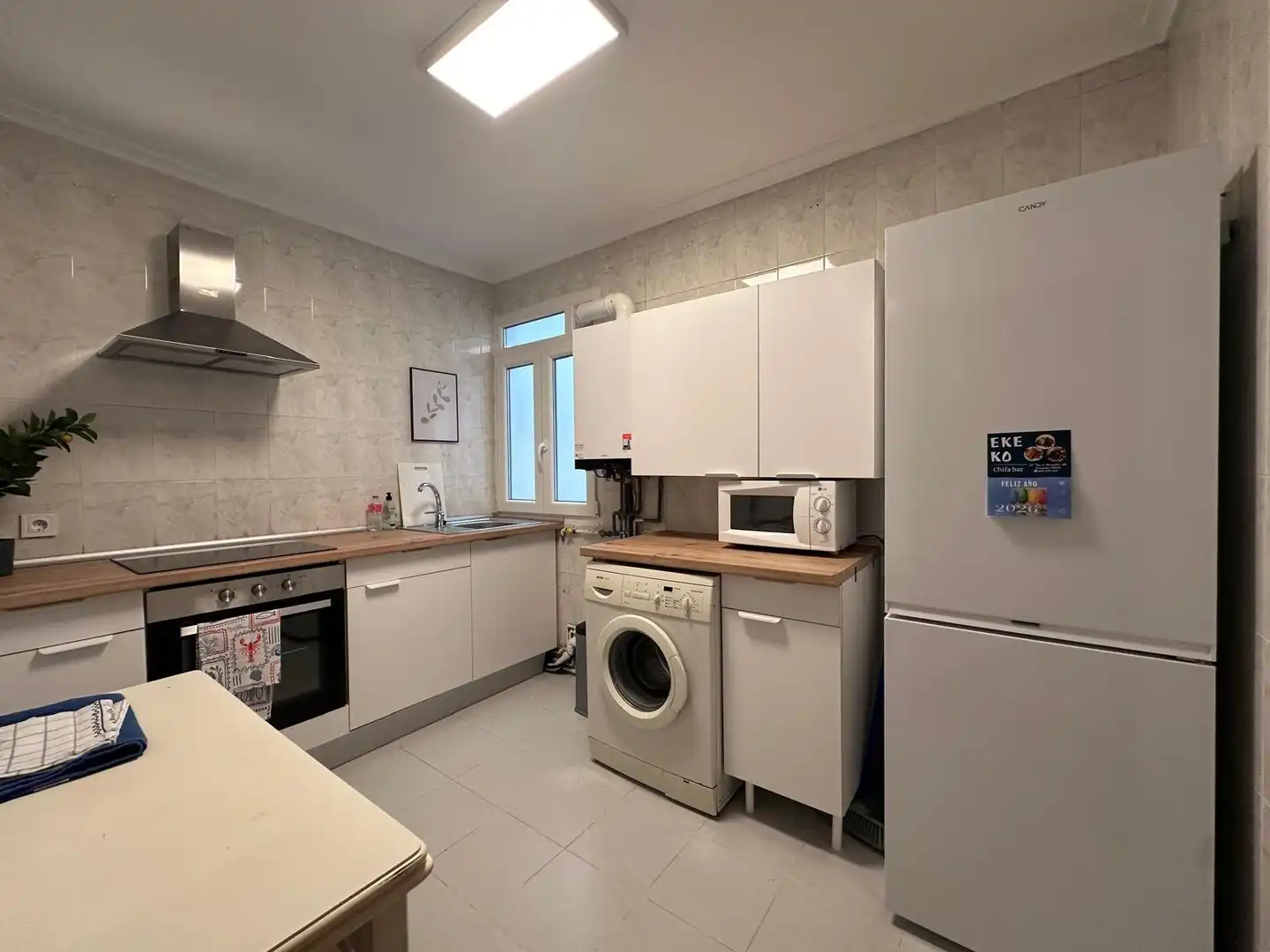 Cocina de Piso de alquiler en Santander con Calefacción y Amueblado