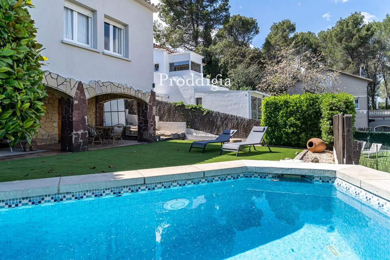 Piscina de Casa o chalet de alquiler en Sant Cugat del Vallès con Aire acondicionado, Calefacción y Piscina