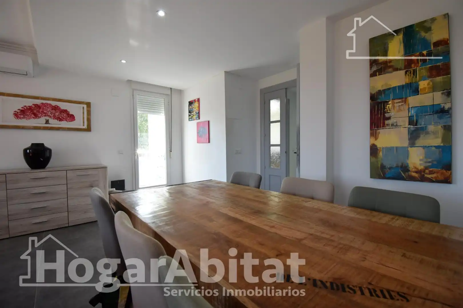 Comedor de Casa adosada en venta en Guardamar de la Safor con Terraza, Trastero y Balcón