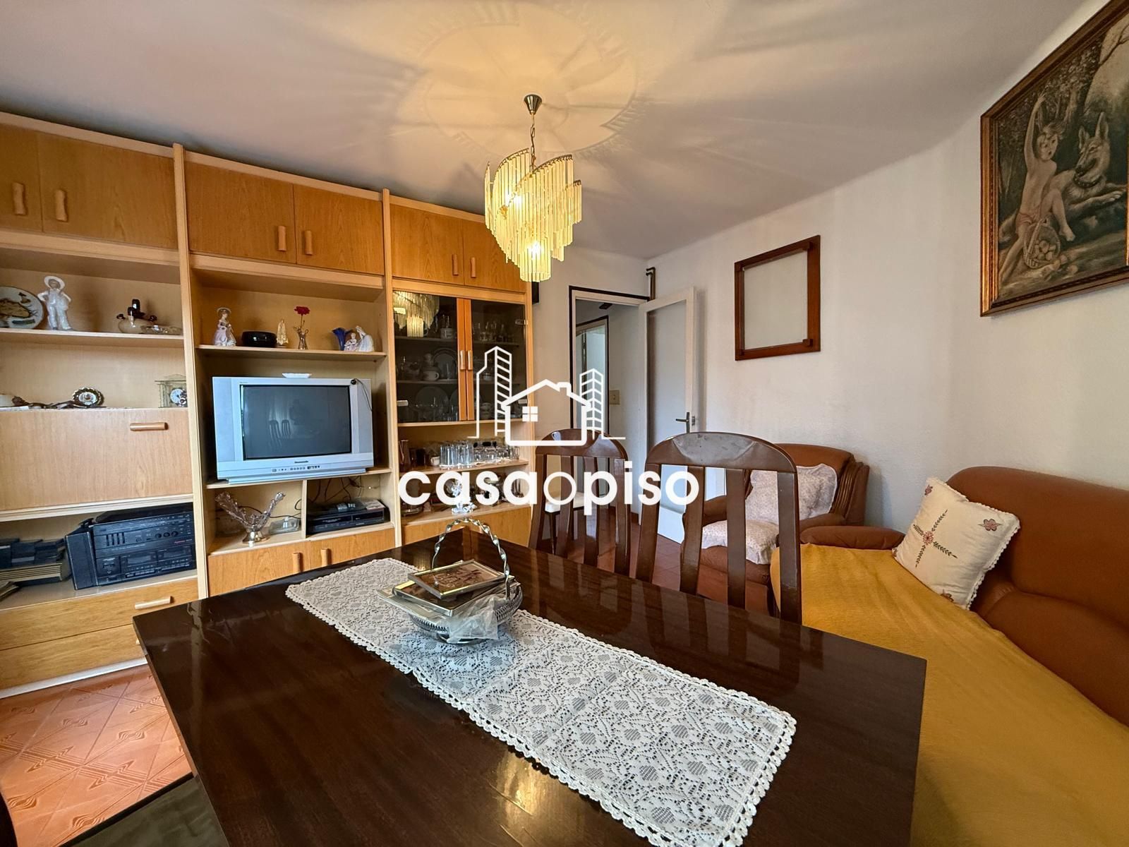 Sala de estar de Piso en venta en Terrassa con Calefacción y Terraza
