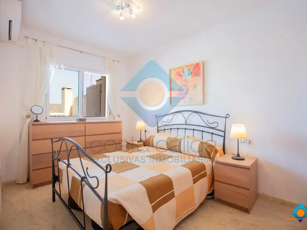 Bedroom of Flat for sale in Cartagena  with Air Conditioner, Private garden and Terrace