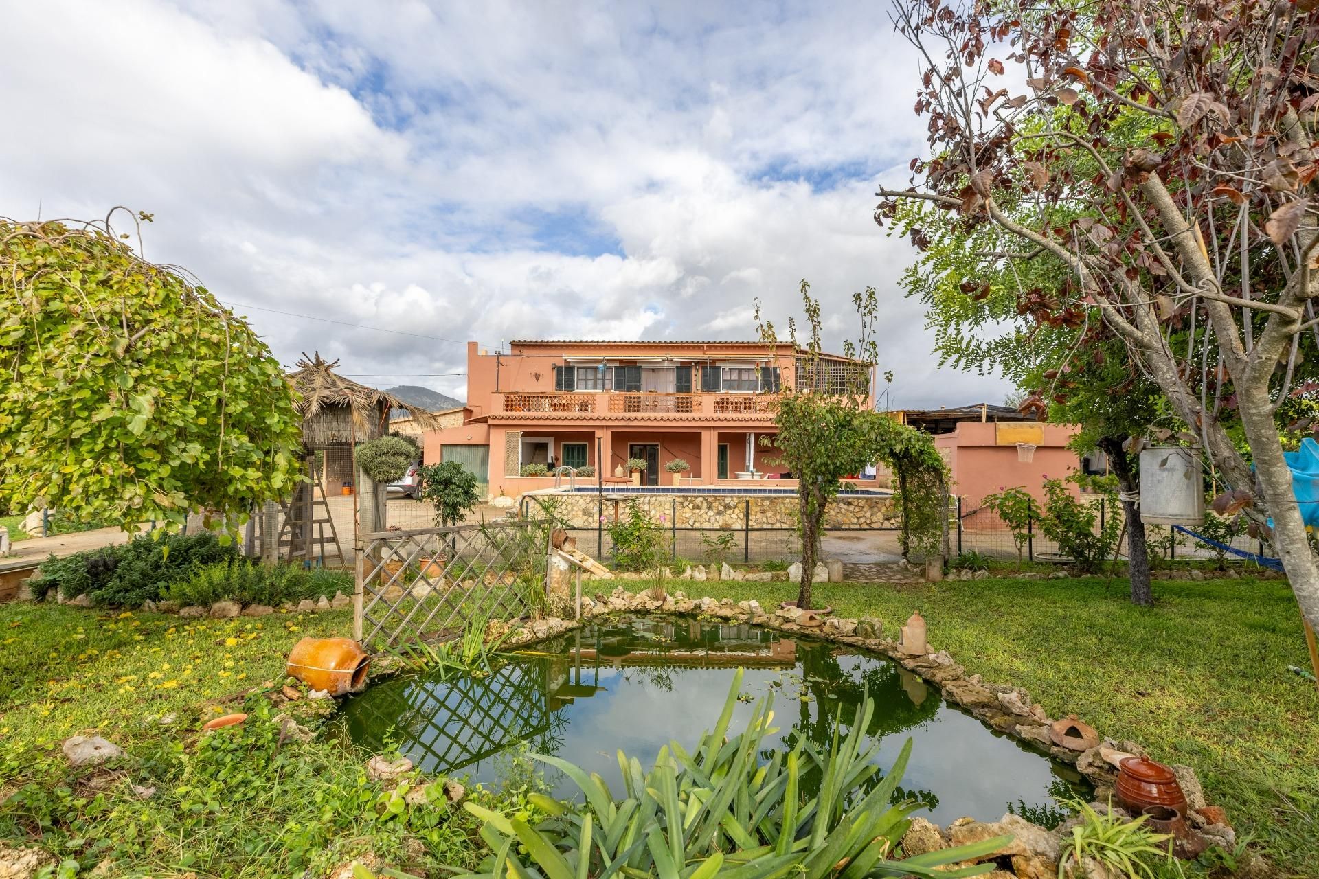 Garden of House or chalet for sale in Santa María del Camí  with Air Conditioner, Private garden and Terrace