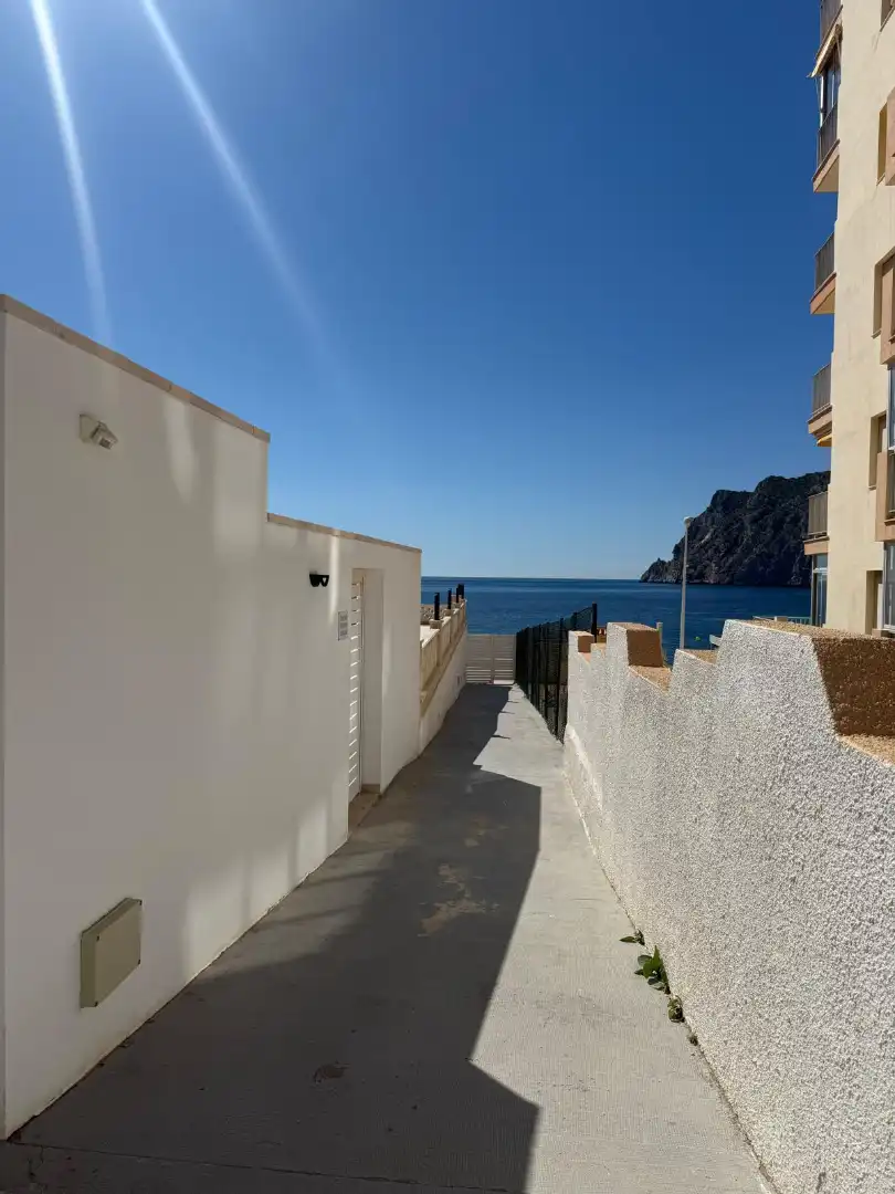 Terrace of Apartments for sale in Calpe / Calp  with Air Conditioner, Furnished and Community pool
