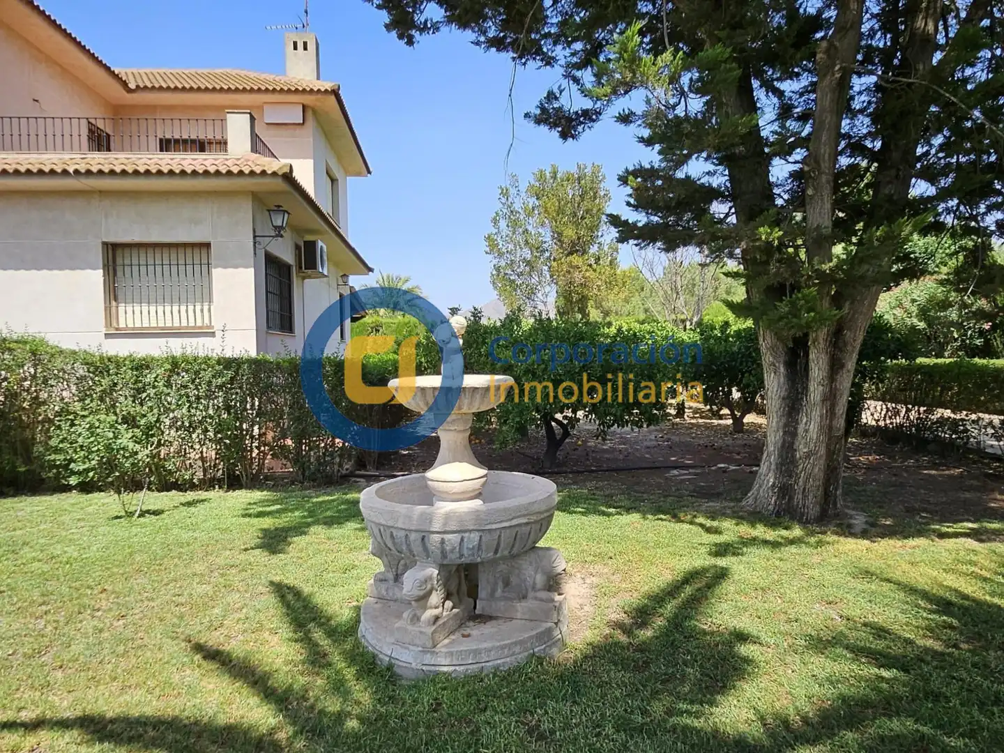 Jardí de Casa o xalet en venda en Lorca amb Aire condicionat, Jardí privat i Piscina
