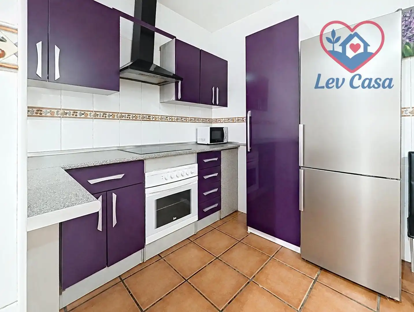 Cuina de Apartament en venda en Fuente Álamo de Murcia amb Aire condicionat, Calefacció i Moblat