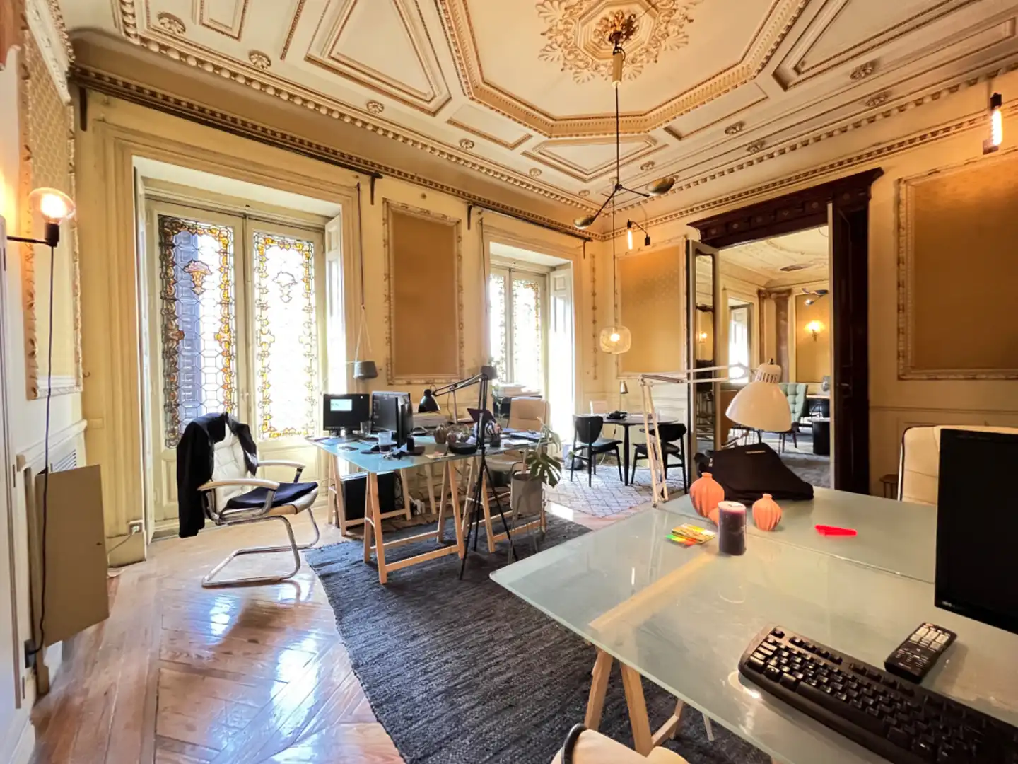 Office for rent in Madrid  with Air Conditioner, Heating and Balcony