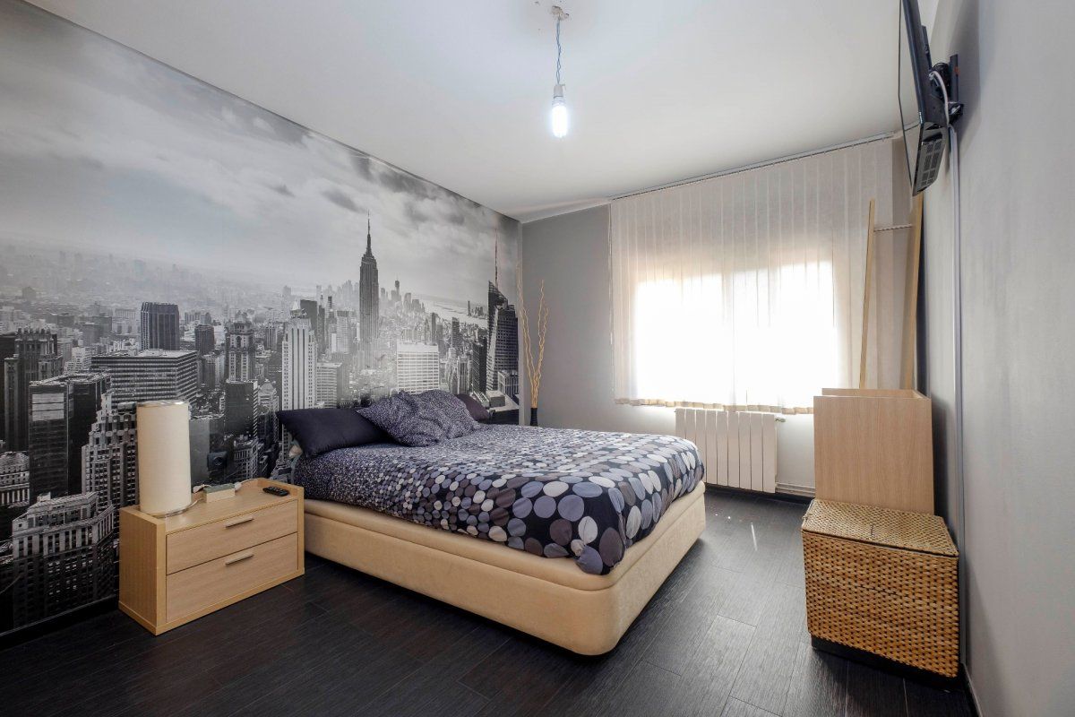 Bedroom of Flat for sale in Viladecans  with Air Conditioner, Heating and Parquet flooring