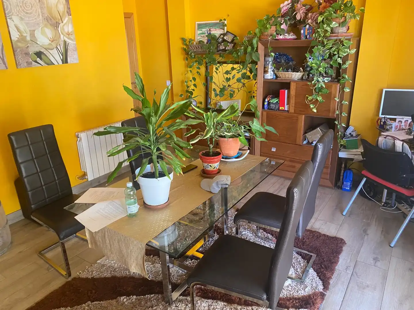 Menjador de Casa o xalet en venda en Poblete amb Aire condicionat, Calefacció i Terrassa