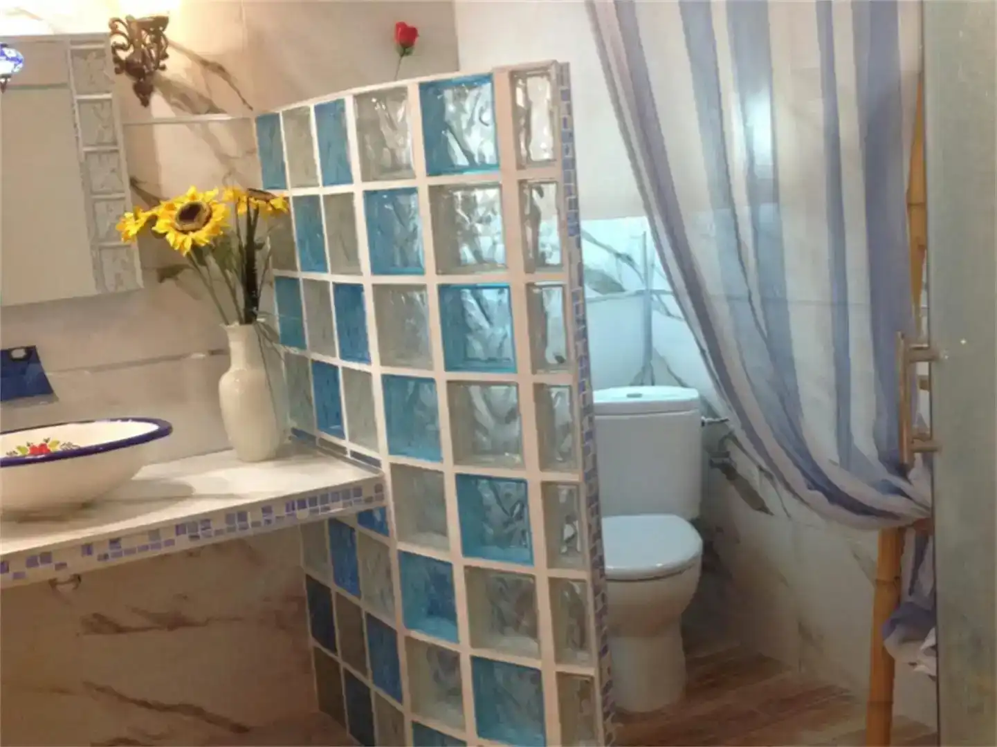 Bathroom of Flat for sale in Polop  with Air Conditioner