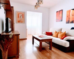 Living room of Flat to rent in  Madrid Capital  with Heating, Terrace and Furnished