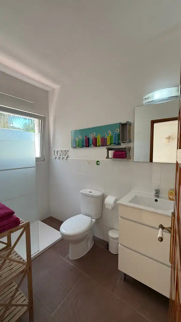Bathroom of Houses for sale in Sant Antoni de Portmany  with Air Conditioner, Heating and Private garden