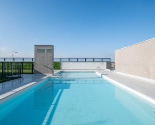 Swimming pool of Flat for sale in  Zaragoza Capital  with Heating, Terrace and Storage room