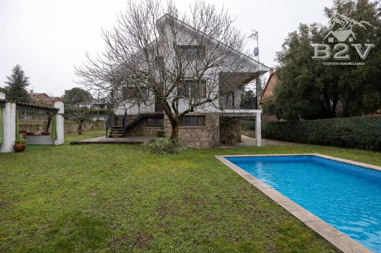 Piscina de Casa o xalet en venda en Soto del Real amb Calefacció, Jardí privat i Terrassa