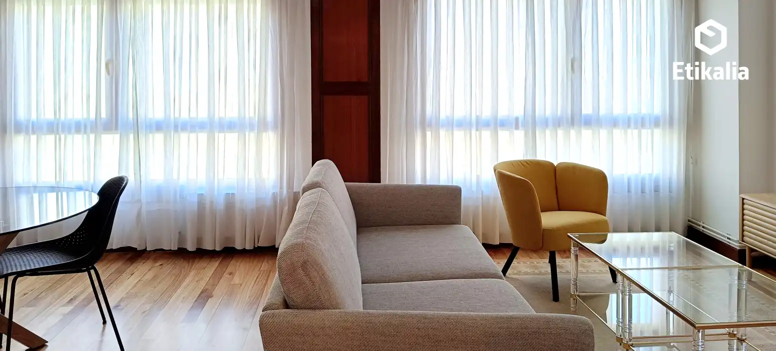 Sala de estar de Piso de alquiler en Areatza con Calefacción y Terraza