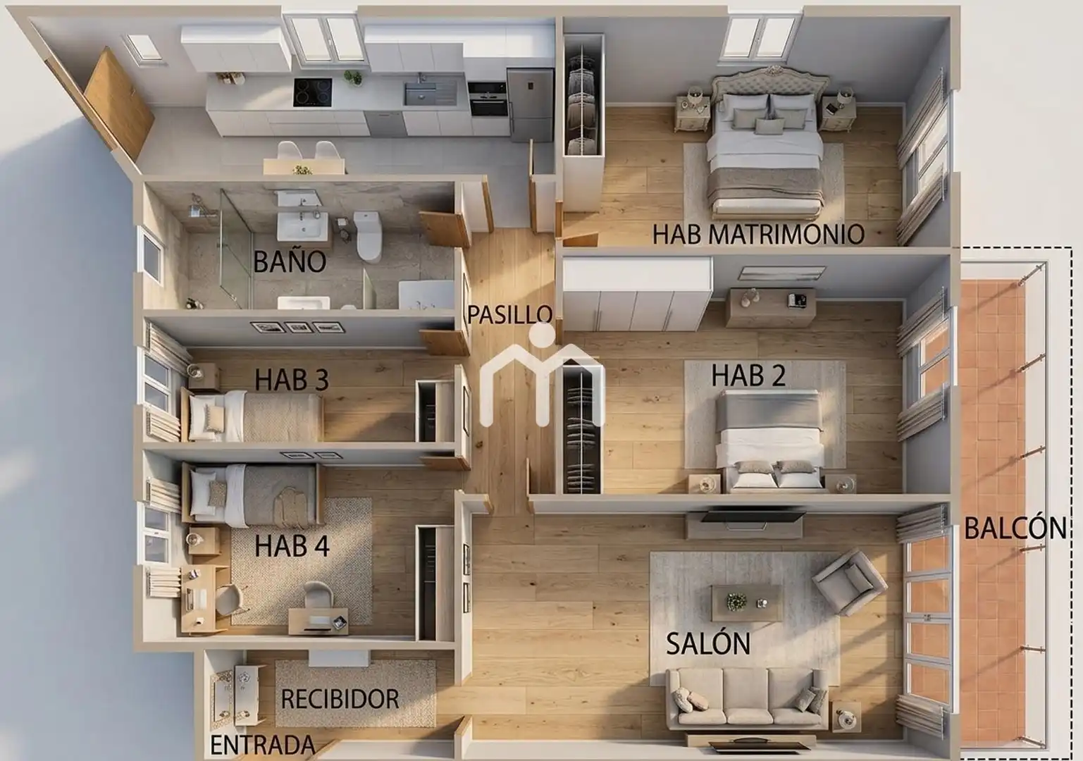 Wohnung mit Terrasse zum Verkauf in PARE CLARET 104, imagen 20