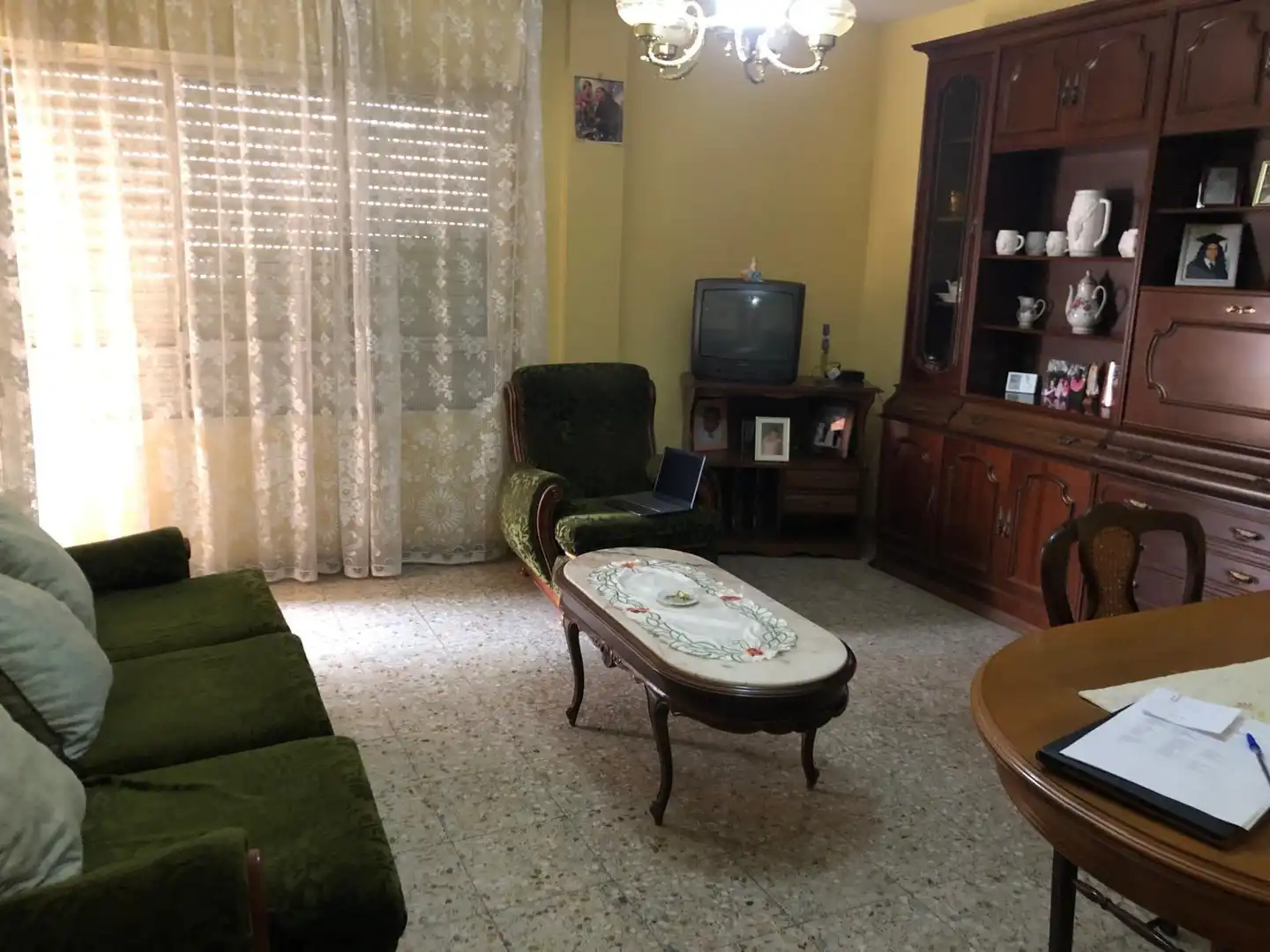 Sala d'estar de Pis en venda en Ponferrada amb Calefacció