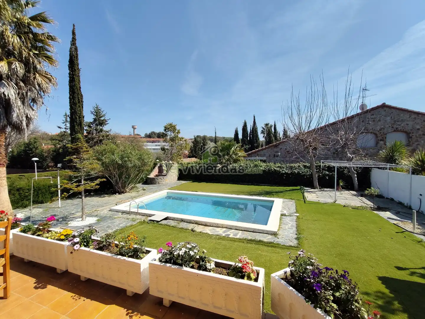 Garden of Houses for sale in Sant Quirze del Vallès  with Heating, Private garden and Swimming Pool