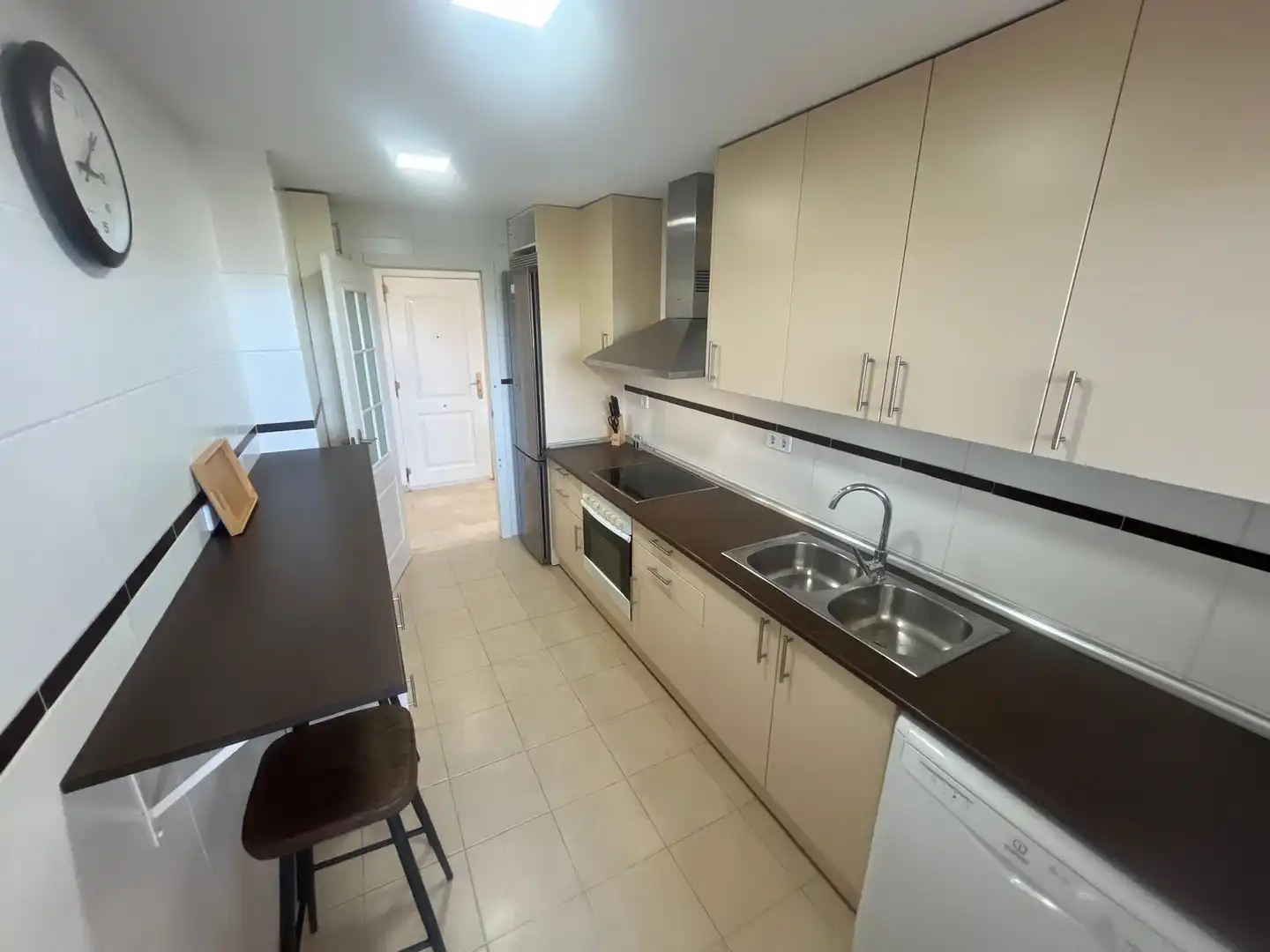 Cuina de Àtic de lloguer amb opció a compra en Mijas amb Aire condicionat, Terrassa i Moblat