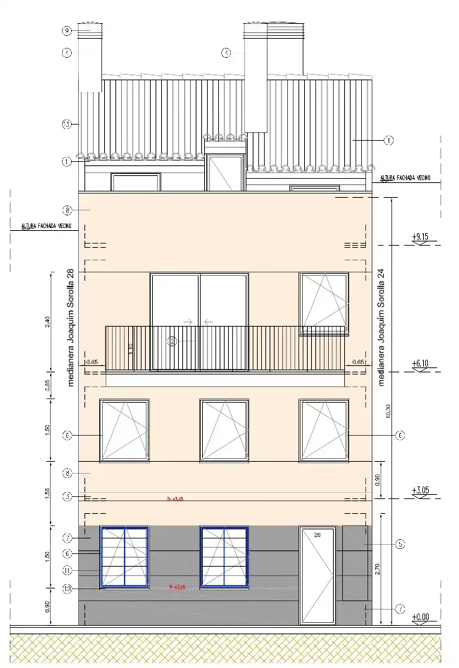 Duplex con terrazza in vendita a Carrer de Joaquim Sorolla 26, imagen 4